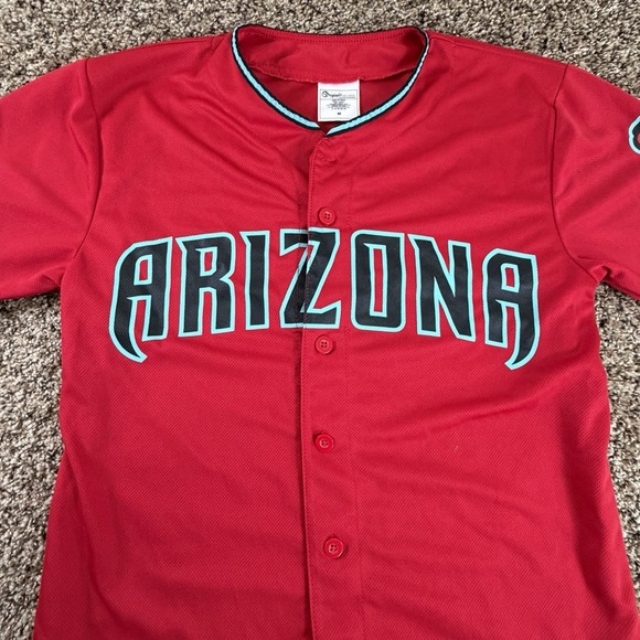 Arizona Diamondbacks 2024 Replica Alternate Red Jersey SGA Men's Medium M DBacks - Picture 5 of 9